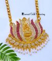 DCHN315 – 30 Inch New Model Full Stone Lakshmi Dollar with Long Chain
