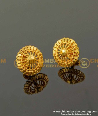 ERG092 – Light Weight Daily Wear Stud Designs Imitation Earrings 