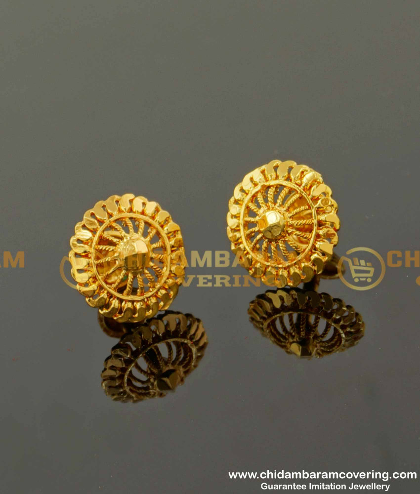 ERG092 – Light Weight Daily Wear Stud Designs Imitation Earrings 