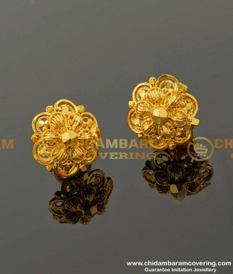 ERG098 – Classical Design Stud For Women Gold Covering Jewelry