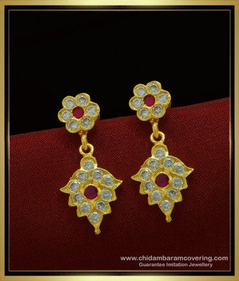 ERG1014 - One Gram Gold Five Metal Regular Use Impon Earring Collections 