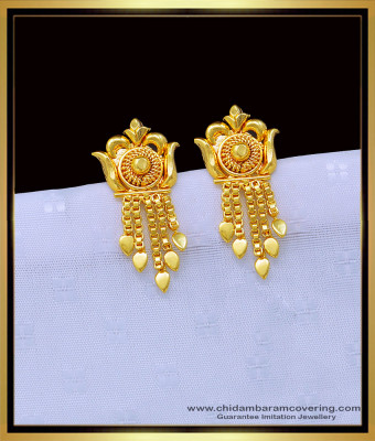 ERG1195 - Buy Earrings for Women Gold Design Daily Use Small Earrings 