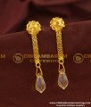 ERG138 - Trendy Stone Drops Dangler Earrings Design for Girls