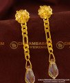 ERG140 - daily wear simple Earring easy wear dangler earrings for school girls 