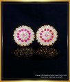 ERG1557 - First Quality Impon Stud Earrings Five Metal Jewellery Online Shopping