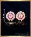 ERG1557 - First Quality Impon Stud Earrings Five Metal Jewellery Online Shopping
