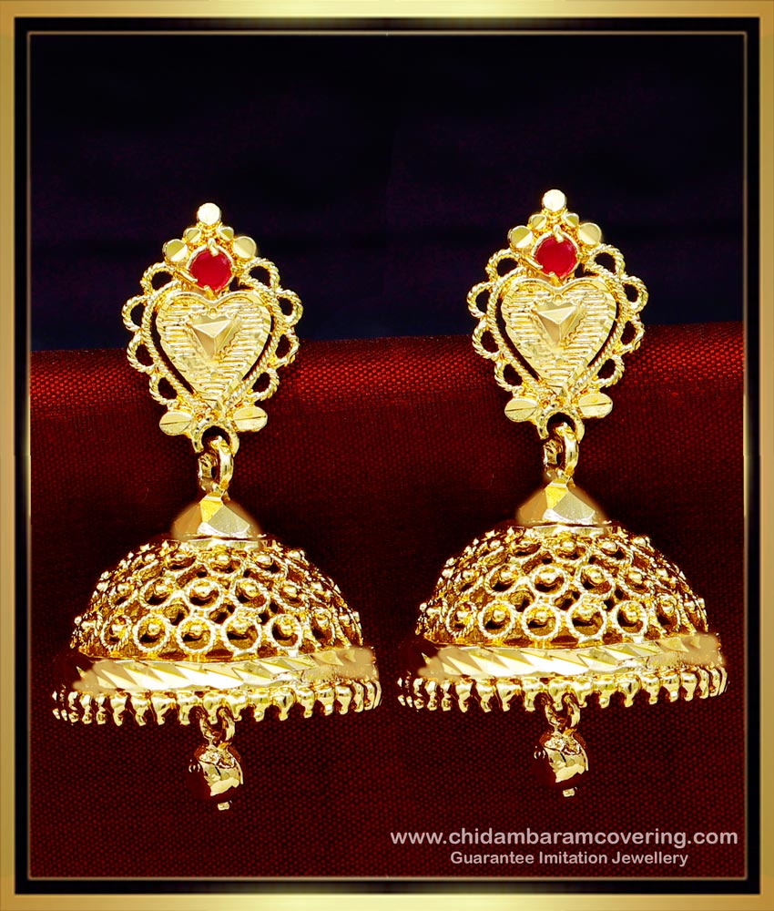 ERG1613 - Latest Bridal Kerala Traditional Jimikki Designs for Women 