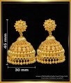 ERG1614 - Kerala Wedding Jimikki Kammal Gold Design for Women 