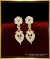 ERG1620 - Attractive Ad Stone Gold Plated Impon Earring for Girls
