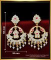 ERG1631 - Latest Wedding Impon Chandbali Impon Earrings Designs