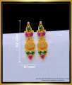 ERG1652 - Attractive Small Stone Earrings Gold Plated Jewellery