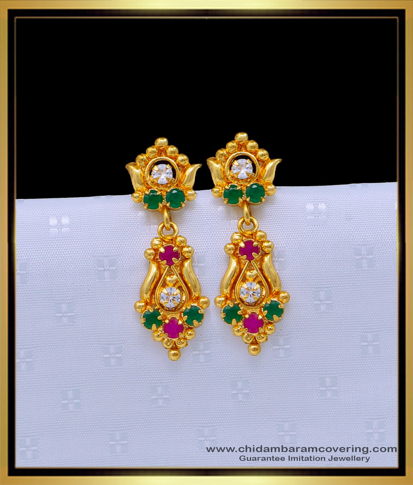 ERG1653 - Best Quality Gold Plated Earrings with Guarantee Online