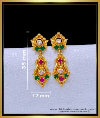 ERG1653 - Best Quality Gold Plated Earrings with Guarantee Online