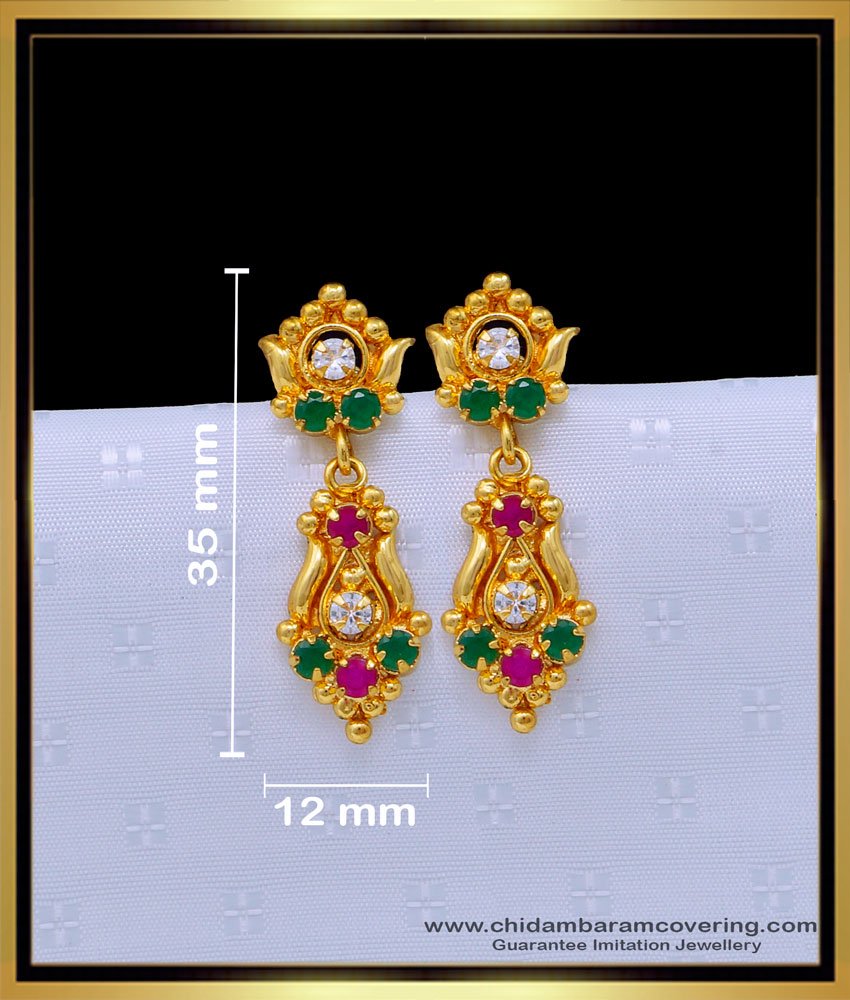ERG1653 - Best Quality Gold Plated Earrings with Guarantee Online