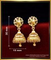 ERG1706 - Original Gold Plated Jhumka Earrings Online Shopping