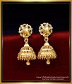 ERG1706 - Original Gold Plated Jhumka Earrings Online Shopping