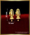 ERG1711 - Gold Look Daily Use 1 Gram Gold Stud Earrings for Women