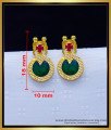 Erg1731 - 1 Gram Gold Women Traditional Kerala Palakka Earrings