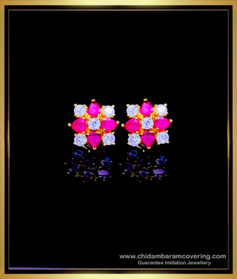 ERG1751 - New Model Artificial Diamond Earrings Design for Girls 