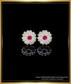 ERG1754 - 1 Gram Gold Daily Use Women Impon Stud Earrings Online