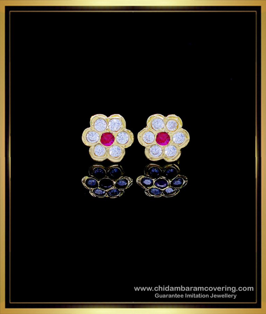 ERG1757 - Impon Kammal Gold Design Best Price Online Shopping