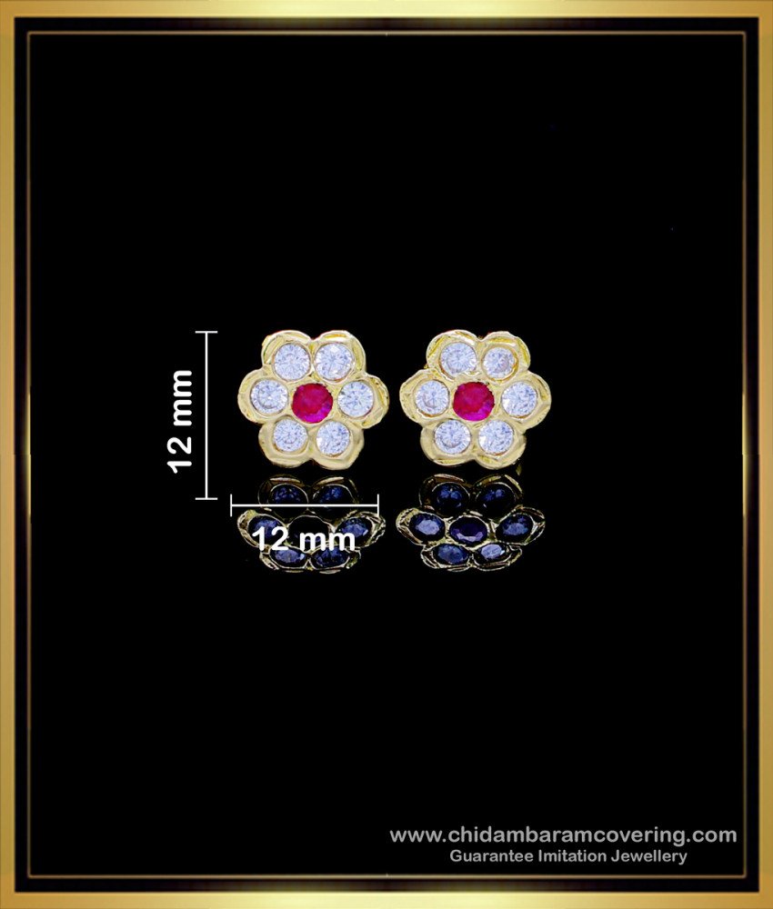 ERG1757 - Impon Kammal Gold Design Best Price Online Shopping