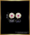 ERG1761 - Latest Daily Wear Gold Earrings Designs Impon Jewellery