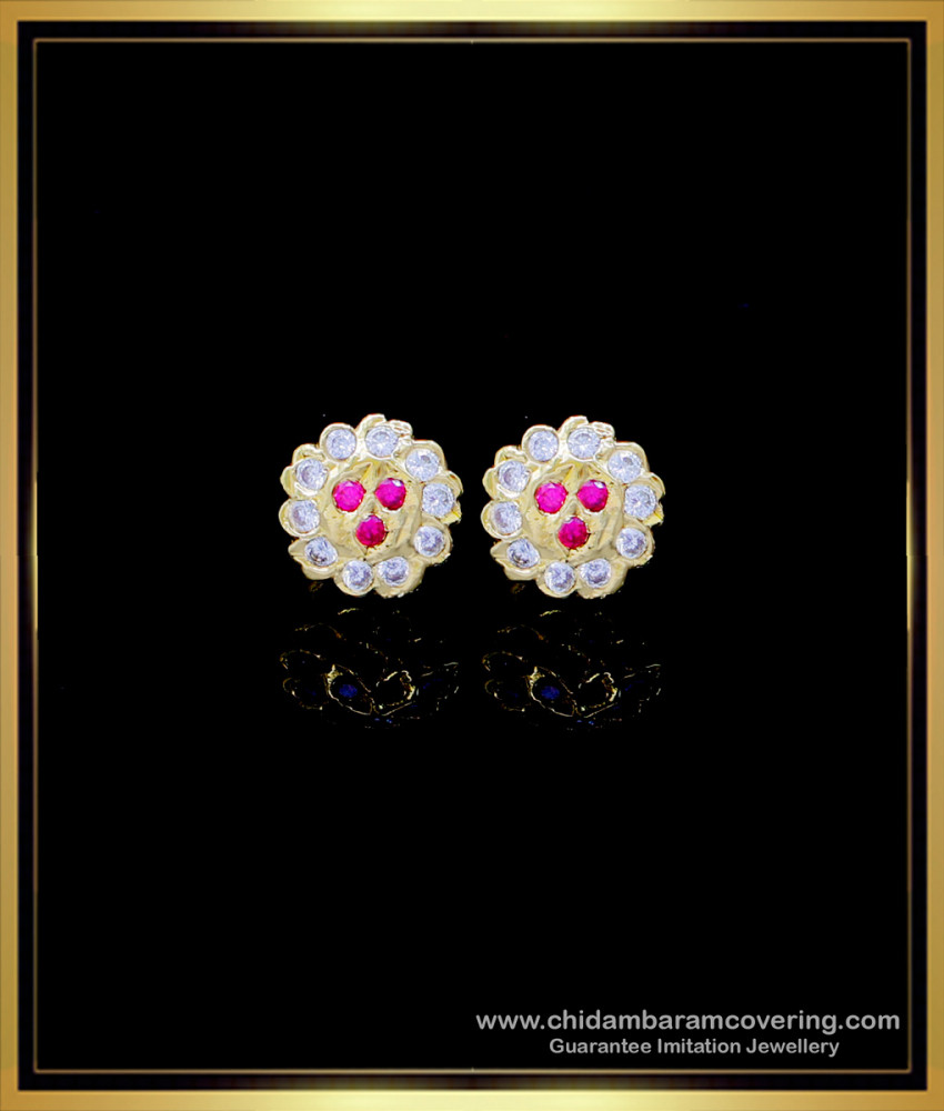 ERG1763 - Buy Impon Daily Use Stone Earrings Studs for Women