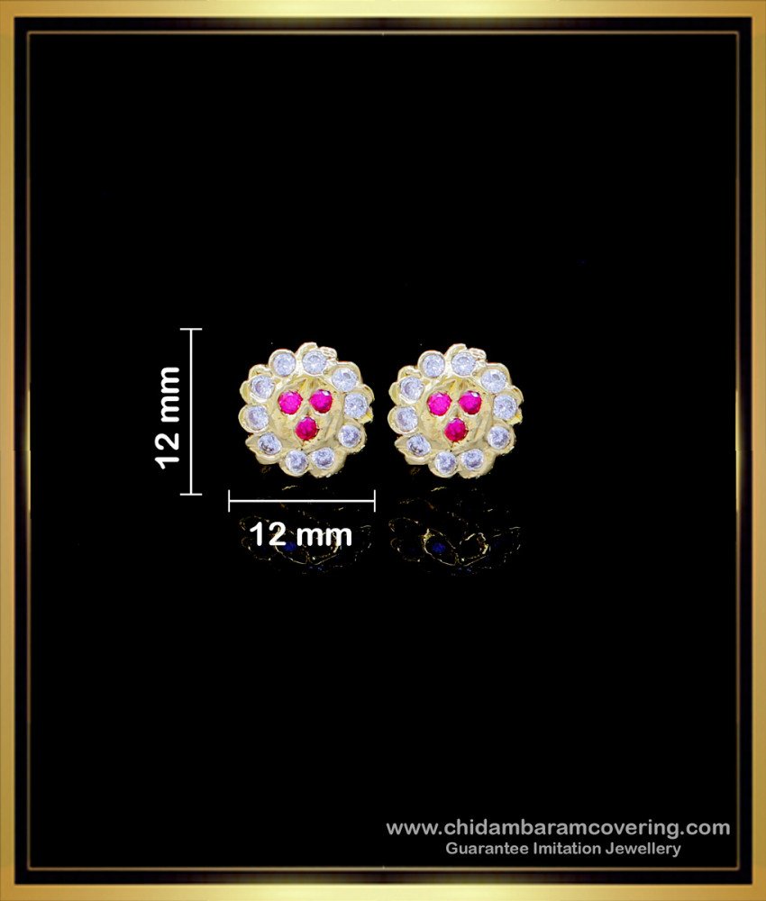 ERG1763 - Buy Impon Daily Use Stone Earrings Studs for Women