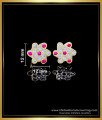 ERG1765 - Latest Stone Earrings Gold Plated Impon Jewellery Online