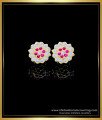 ERG1766 - Impon Jewellery Gold Stone Stud Earrings for Women