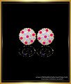 ERG1772 - Buy First Quality Impon Jewellery Stone Stud Earrings