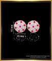 ERG1772 - Buy First Quality Impon Jewellery Stone Stud Earrings