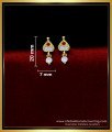 ERG1774 - Impon Jewellery Stone Daily Wear Small Studs for Kids