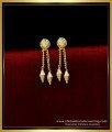 ERG1779 - Gold Plated Earrings with Guarantee Daily Use for Girls 