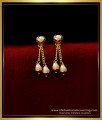 ERG1780 - Traditional Gold Design 1 Gram Gold Plated Earrings Online