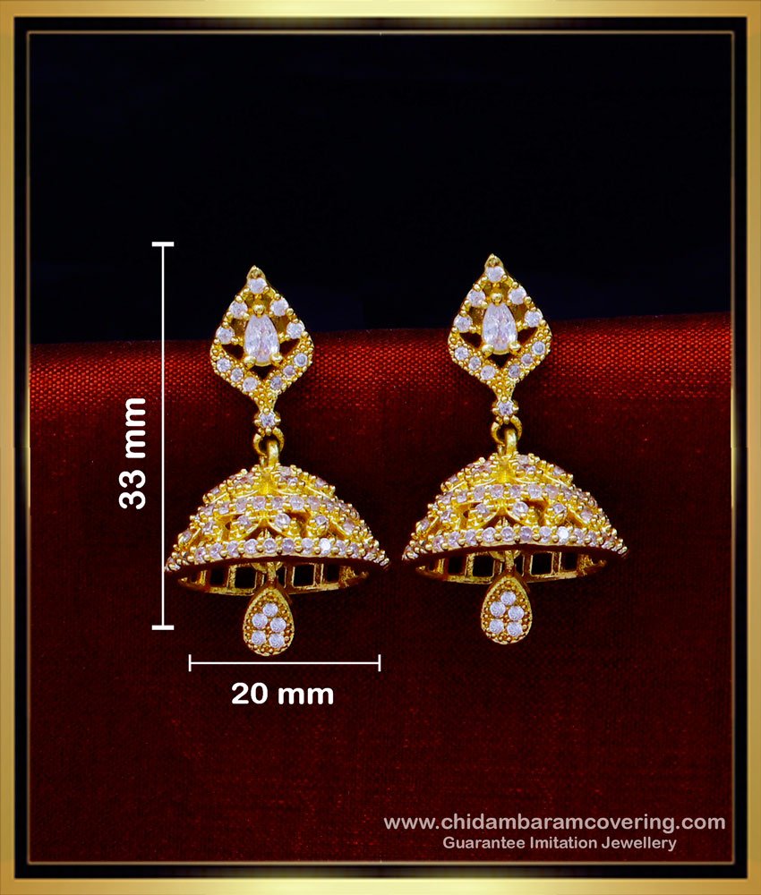 ERG1783 - Latest Jhumka Design Artificial Jewellery Online Shopping 
