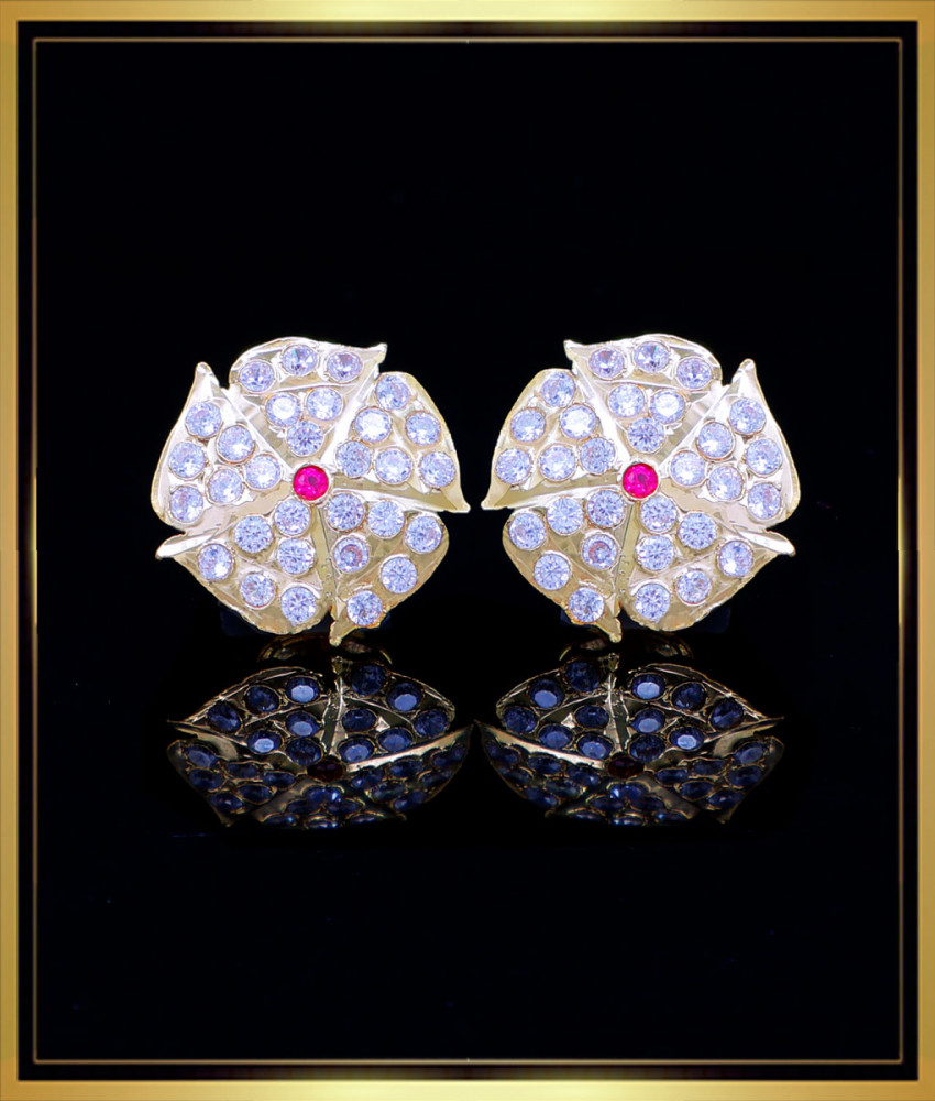 ERG1798 - South Indian Daily Wear Women Impon Earrings Online