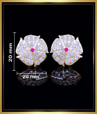 ERG1798 - South Indian Daily Wear Women Impon Earrings Online