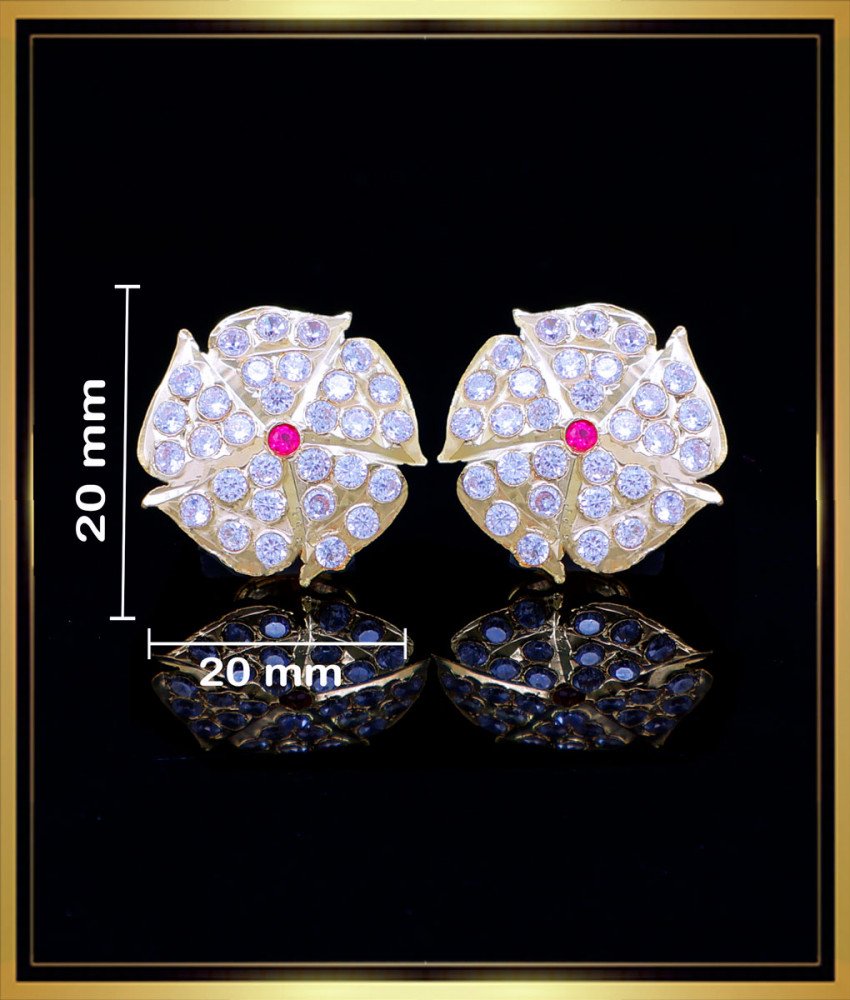 ERG1798 - South Indian Daily Wear Women Impon Earrings Online