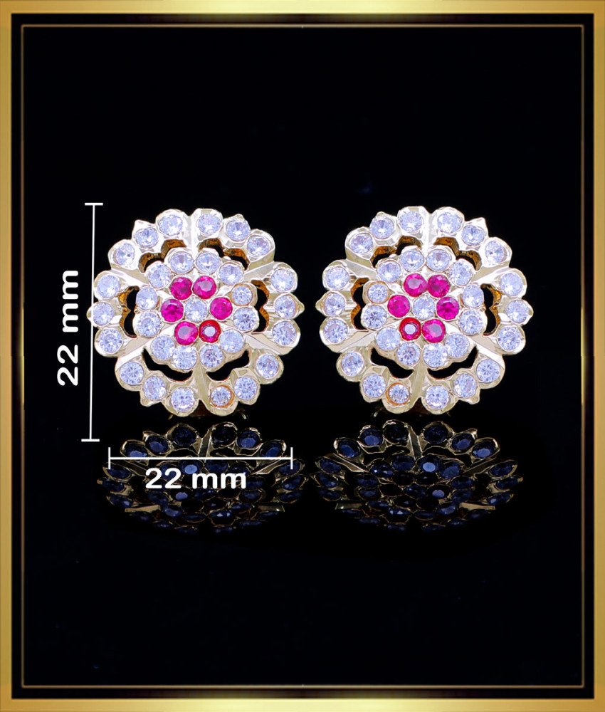 ERG1801 - First Quality Gold Plated New Model Impon Earrings for Women
