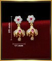 ERG1806 - Cute Small Impon Jhumkas Gold Plated Earrings Online