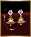 ERG1810 - Gold Design Daily Use Small Traditional Jhumkas Online