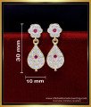 ERG1849 - Traditional Gold Design Impon Earrings Online Shopping