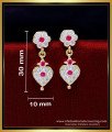 ERG1850 - 1gm Gold Plated Jewellery Impon Earrings Online Shopping