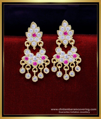 ERG1853 - Gold Design Impon 1 Gram Earrings Design Buy Online