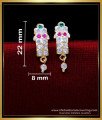 ERG1865 - Daily Wear Cute Small Gold Earrings Designs Impon Jewellery