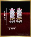 ERG1869 - Impon Stud Earrings Small Size Gold Plated Jewelry Online