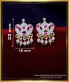 ERG1872 - Attractive Impon Stud Earrings Gold Design for Women