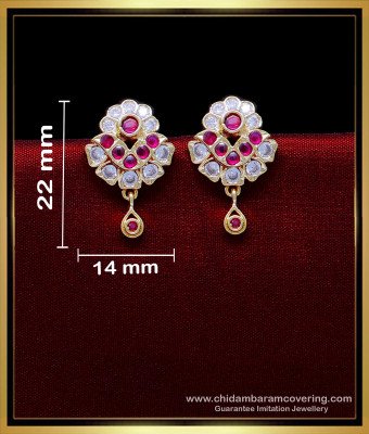 ERG1874 - New Flower Design Impon Stud Earrings for Women Fashion